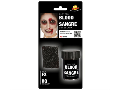 Zakrzepnięta krew na halloween - 1 szt.