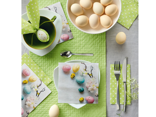Serwetki wielkanocne Pastelowe pisanki - 33 cm - 20 szt.