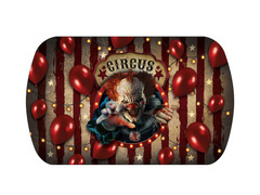 Tacka na Halloween Straszny Klaun - 29 x 15 cm - 1 szt.