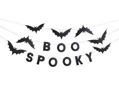 Girlanda Papierowa BOO SPOOKY - 1.5 m - 1 szt.