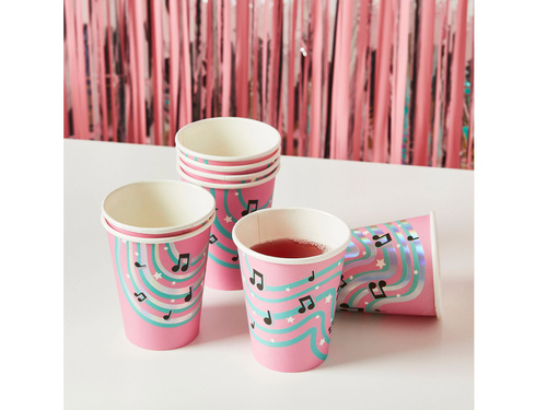 Kubeczki papierowe Nutki - 250 ml - 8 szt.