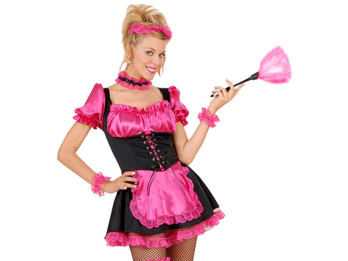 Miotełka pokojówki różowa - 1 szt.