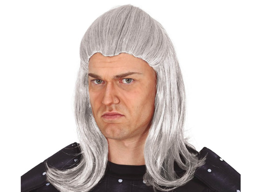 Peruka Wojownika z kucykiem - 1 szt.