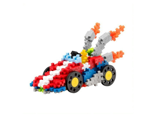 Klocki Plus-Plus GO! Mini Mix Wyścigówka 240 szt