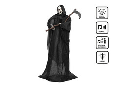 Dekoracja stojąca Śmierć z kosą - 183 cm - 1 szt.