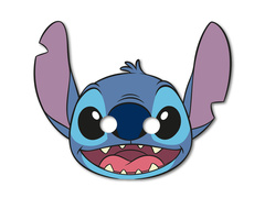 Maski urodzinowe Stitch - 6 szt.