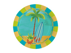 Talerzyki Surf Party - 23 cm - 8 szt.