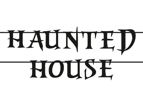 Baner Haunted House - 500 cm - 1 szt.