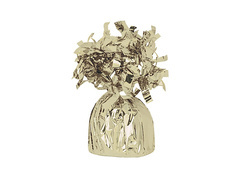 Obciążnik foliowy do balonów napełnionych helem - szampański - 176 g.