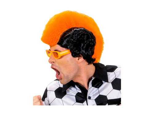 Pomarańczowa peruka kibica - Holandia