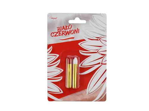 Kredki do malowania twarzy Biało-czerwoni - 2 szt.
