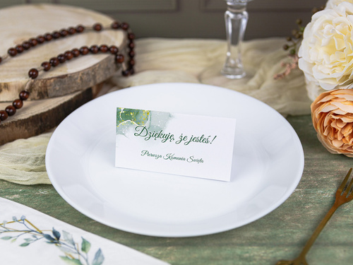 Winietki składane na I Komunię Świętą - 10 szt.