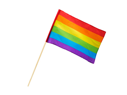 Flaga tęczowa - 30 x 45 cm - 1 szt.