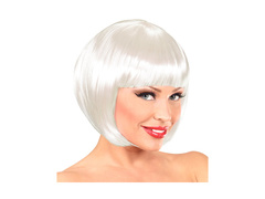 Biała peruka Chanel