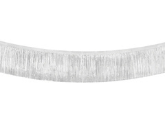 Kurtyna - zasłona srebrna - 30 cm x 300 cm