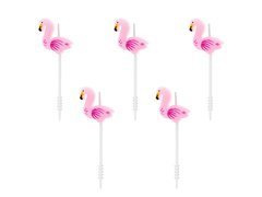 Świeczki Pikery Flamingi - 5 szt.