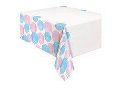 Obrus Baloniki na Baby Shower - 137 x 213 cm - 1 szt.
