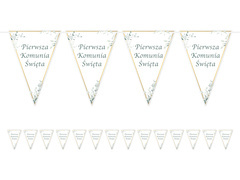 Baner flagi na Komunię Świętą - 5 m