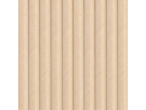 Słomki rurki kraftowe - 10 szt.