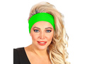 Opaska na głowę neonowa zielona - 1 szt.