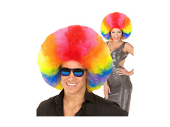 Peruka afro wysokiej jakości wielokolorowa