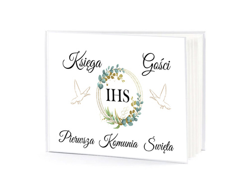Księga gości na I Komunię Świętą - 50 kartek