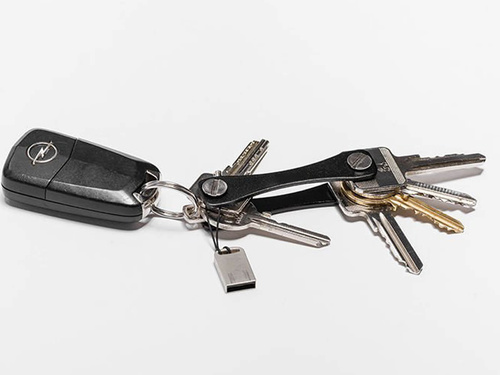 Organizer do kluczy - czarny