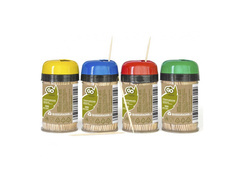 Wykałaczki drewniane w beczułce - 300 szt.