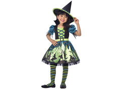 Kostium Czarownica dla dziewczynki