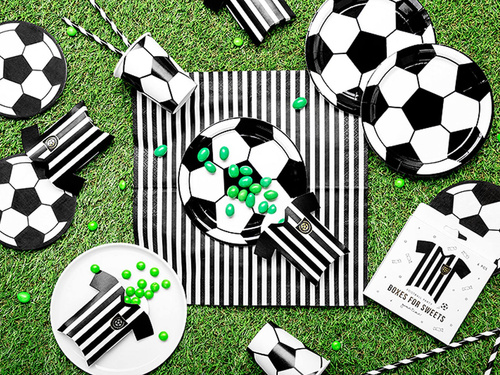 Pudełeczka dla gości Koszulki piłkarskie - 6 szt.