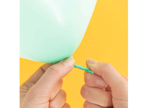 Klipsy do zamykania balonów mix kolorów - 100 szt.