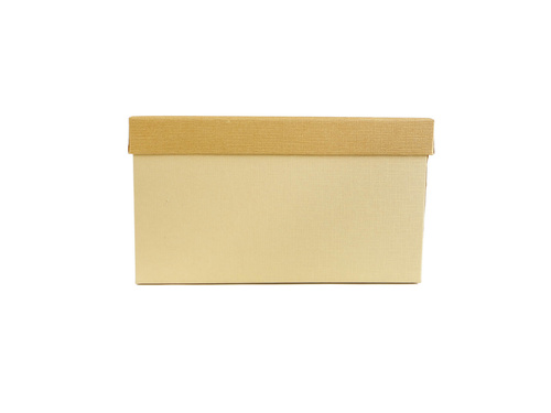 Pudełko prezentowe na Boże Narodzenie kraftowe - 26 cm - 1 szt.