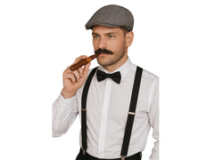 Zestaw gangstera czarny - 1 komplet.