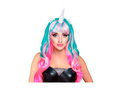 Peruka jednorożec niebiesko-różowa