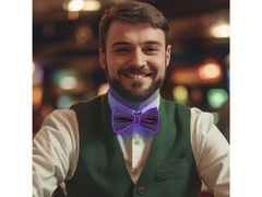 Mucha LED fioletowa - 1 szt.