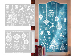 Dekoracja elektrostatyczna na Boże Narodzenie