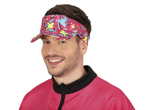 Daszek na głowę różowy - 1 szt.