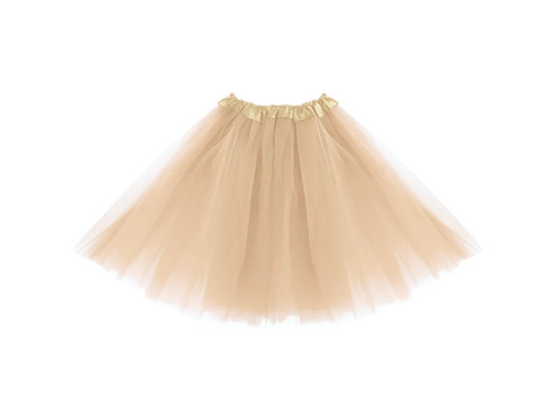 Spódniczka Tutu - beżowa - 40 cm - 1 szt.
