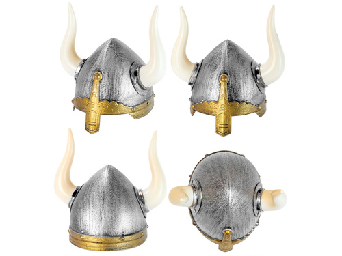 Hełm Wikinga z Rogami - 1 szt.