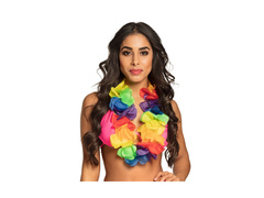 Hawajski naszyjnik tęczowy XL