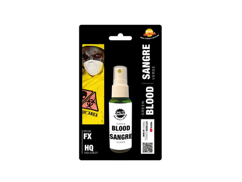 Krew w sprayu zielona - 1 szt.