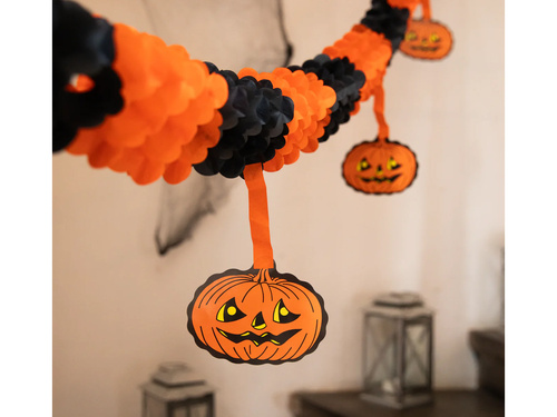 Girlanda na Halloween Dynie - 300 cm - 1 szt.