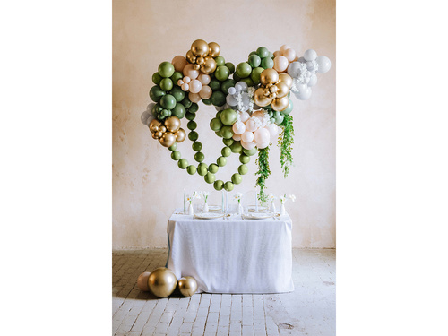 Balony lateksowe pastelowe rozmarynowe - małe - 100 szt.