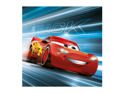 Serwetki urodzinowe Cars - Victory is Mine - 33 cm - 20 szt.