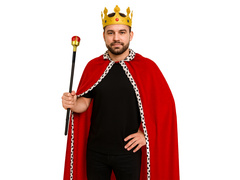 Kostium Król dla dorosłych - długa - 115 cm