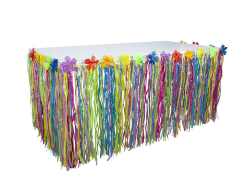 Skirting hawajski z kwiatkami - 3 m - 1 szt.