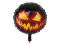 Balon foliowy halloweenowy Straszna Dynia - 45 cm - 1 szt.